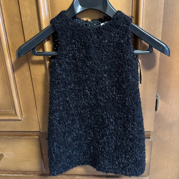 D&G Black Boucle Dress & Coat Matching Set - Picture 8 of 11